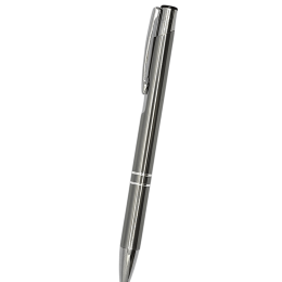 РУЧКА R12 МЕТАЛЛИЧЕСКАЯ СЕРАЯ