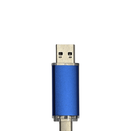 ФЛЕШКА F7 СИНЯЯ 32ГБ С РАЗЪЕМОМ TYPE-C