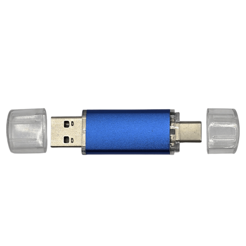 ФЛЕШКА F7 СИНЯЯ 32ГБ С РАЗЪЕМОМ TYPE-C