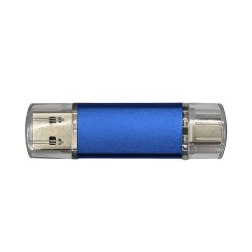 ФЛЕШКА F7 СИНЯЯ 32ГБ С РАЗЪЕМОМ TYPE-C