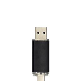 ФЛЕШКА F7 ЧЕРНАЯ 32ГБ С РАЗЪЕМОМ TYPE-C