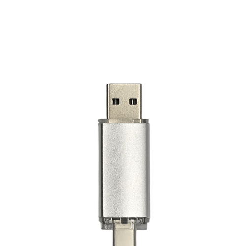 ФЛЕШКА F7 СЕРЕБРИСТАЯ 32ГБ С РАЗЪЕМОМ TYPE-C