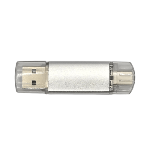 ФЛЕШКА F7 СЕРЕБРИСТАЯ 32ГБ С РАЗЪЕМОМ TYPE-C